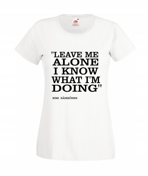 

Kolorowe Koszulki Kimi Raikkonen Leave Me Alone