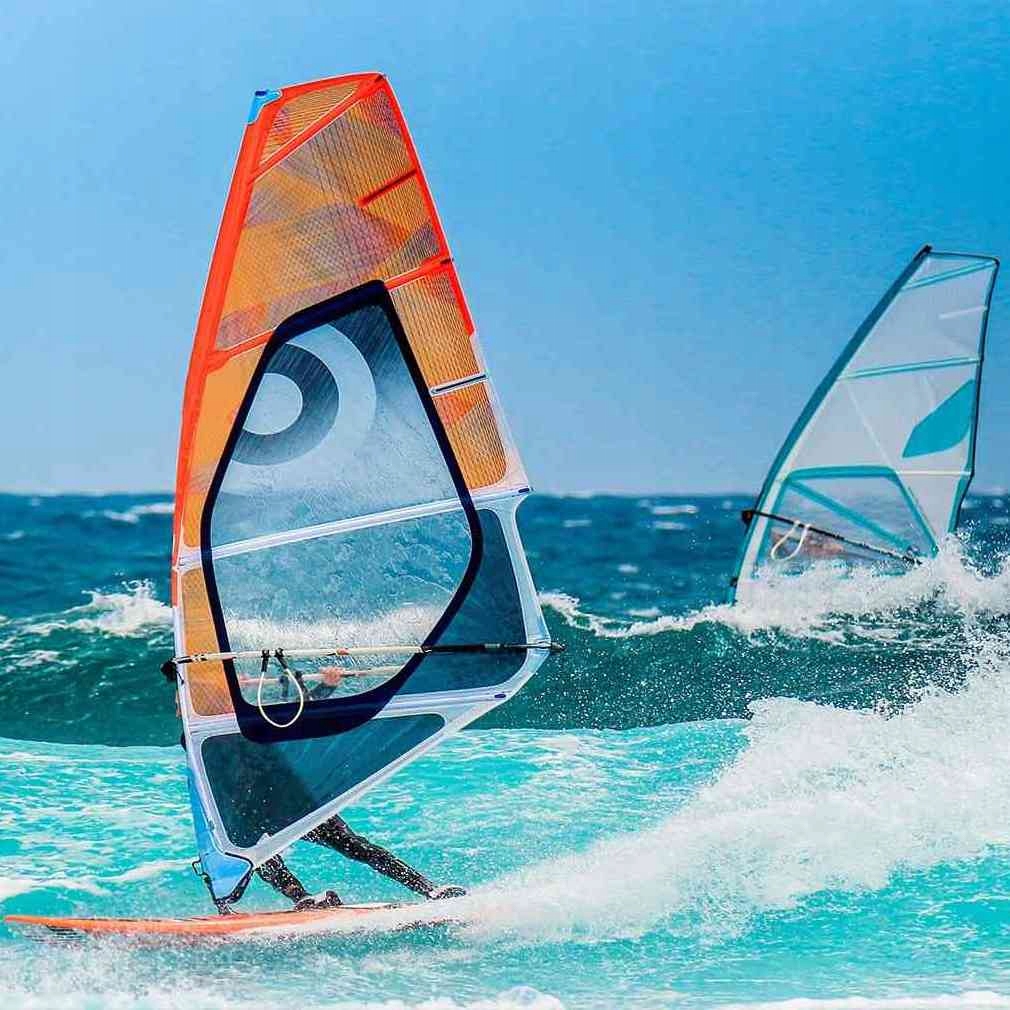 OGROMNY RĘCZNIK PLAŻOWY 3D DUŻY XXL WINDSURFING T6 (Ręcznik plażowy 3D) • Cena, Opinie