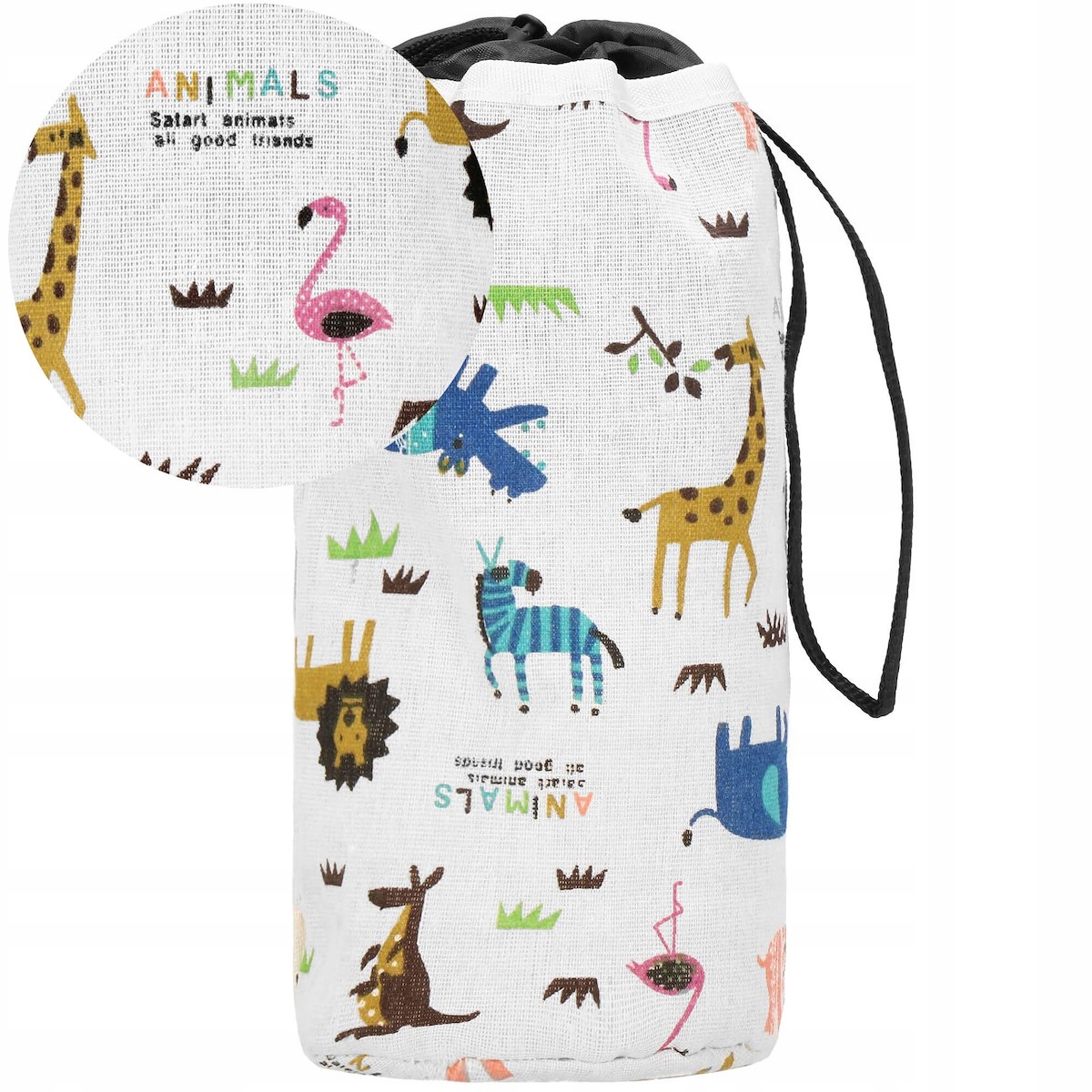 WOREK NA ZABAWKI BARYŁKA ORGANIZER KOSZ Z MATĄ POJEMNY ZAMYKANY Z UCHWYTEM Marka Springos