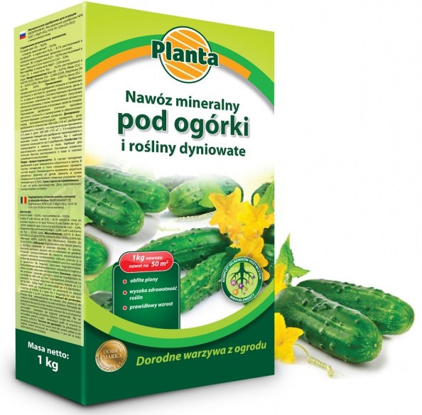 

Nawóz do ogórków 1 kg Planta