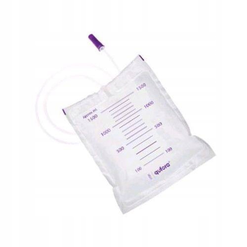 QUFORA worek do dobowej / nocnej zbiórki moczu, 1500 ml / 1 sztuka