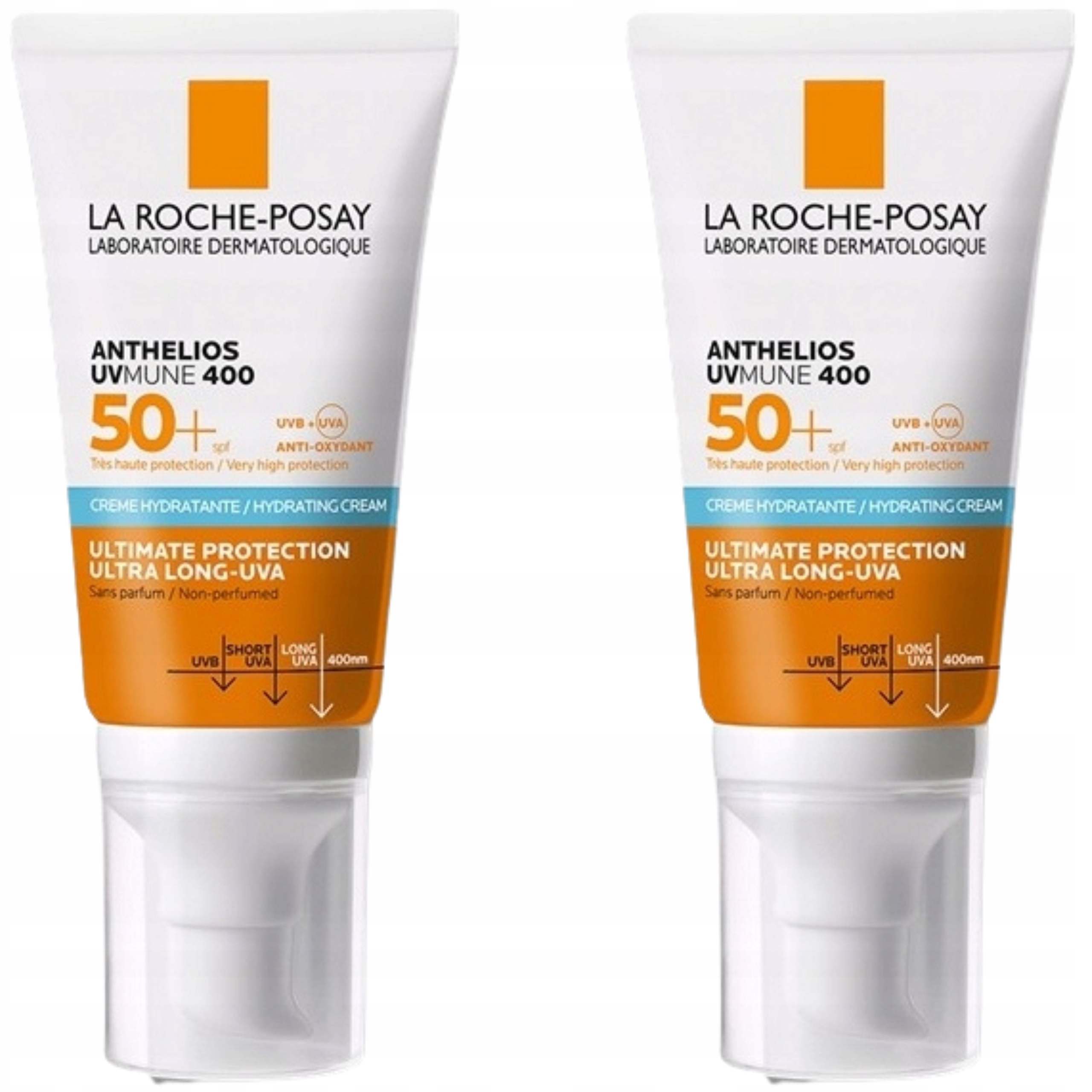 La Roche-posay Anthelios Uv MUNE400 Krem nawilżający do twarzy SPF50+ 50 ml