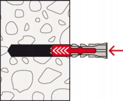 Kołki Fischer Duopower 6x50 mm 100 sztuk Średnica 6 mm