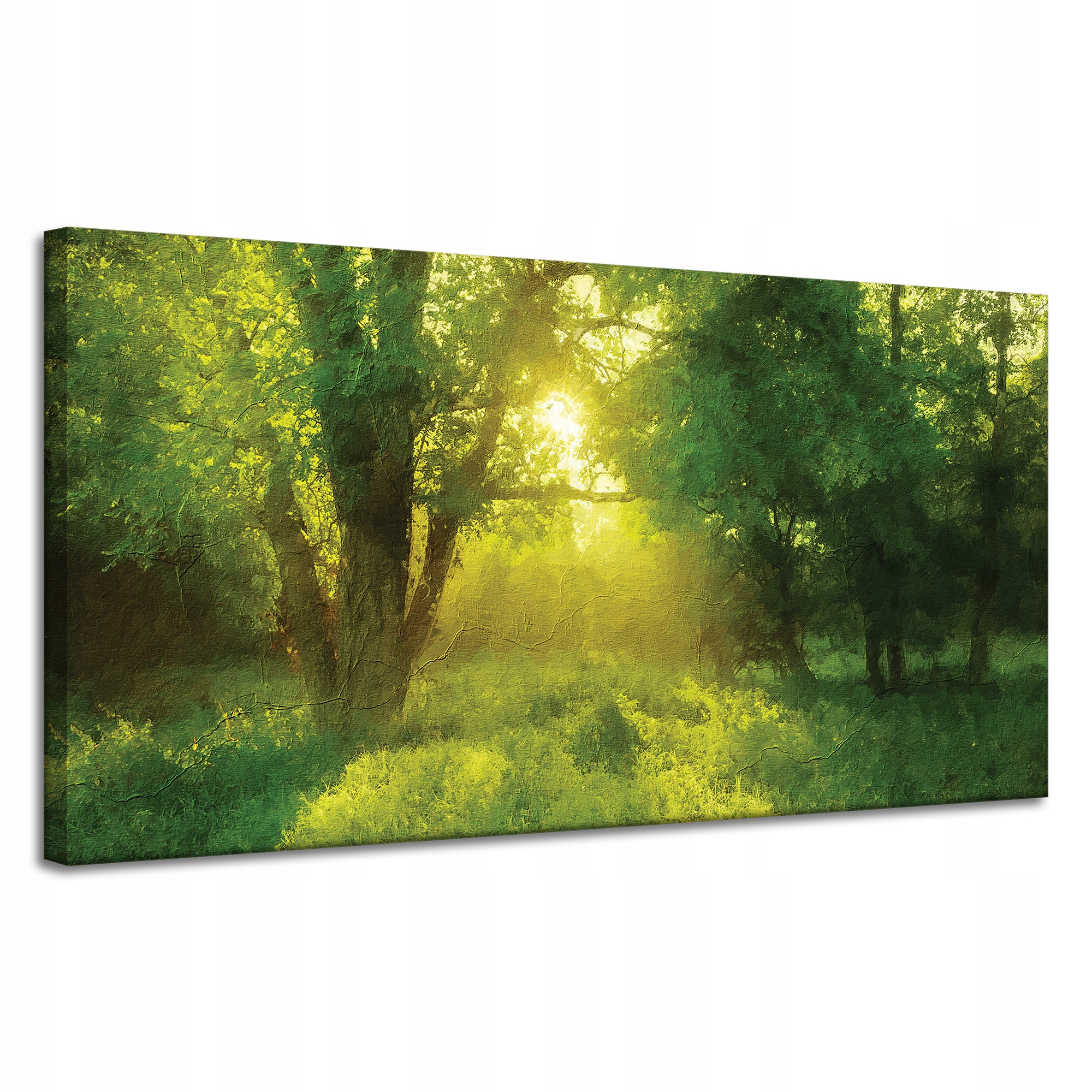 Obraz na plátně Pastelový styl Strom Slunce 120x60 cm Ideální jako dárek