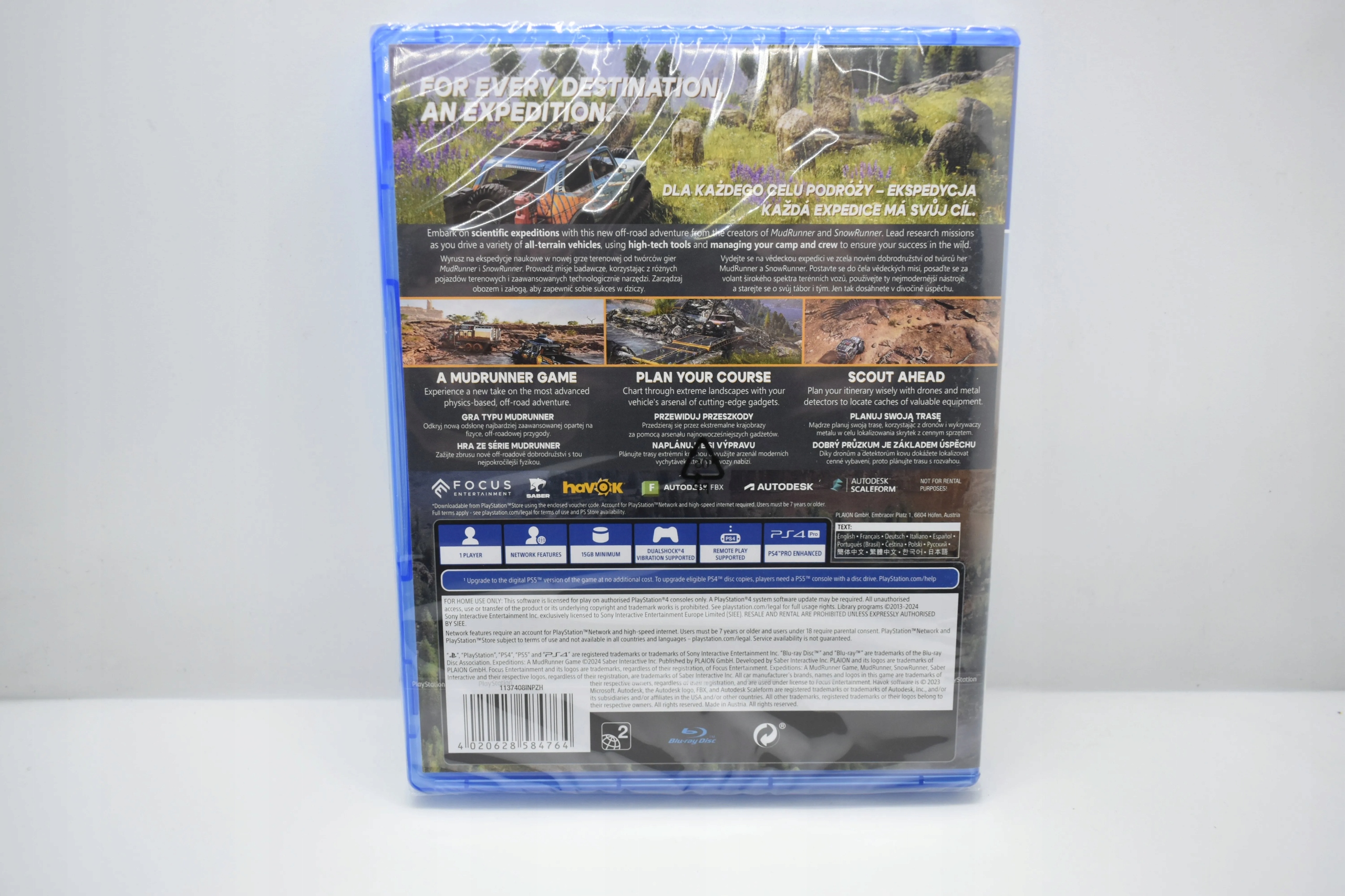 EXPEDITIONS A MUDRUNNER GAME PS4 Granice wiekowe (PEGI) 3