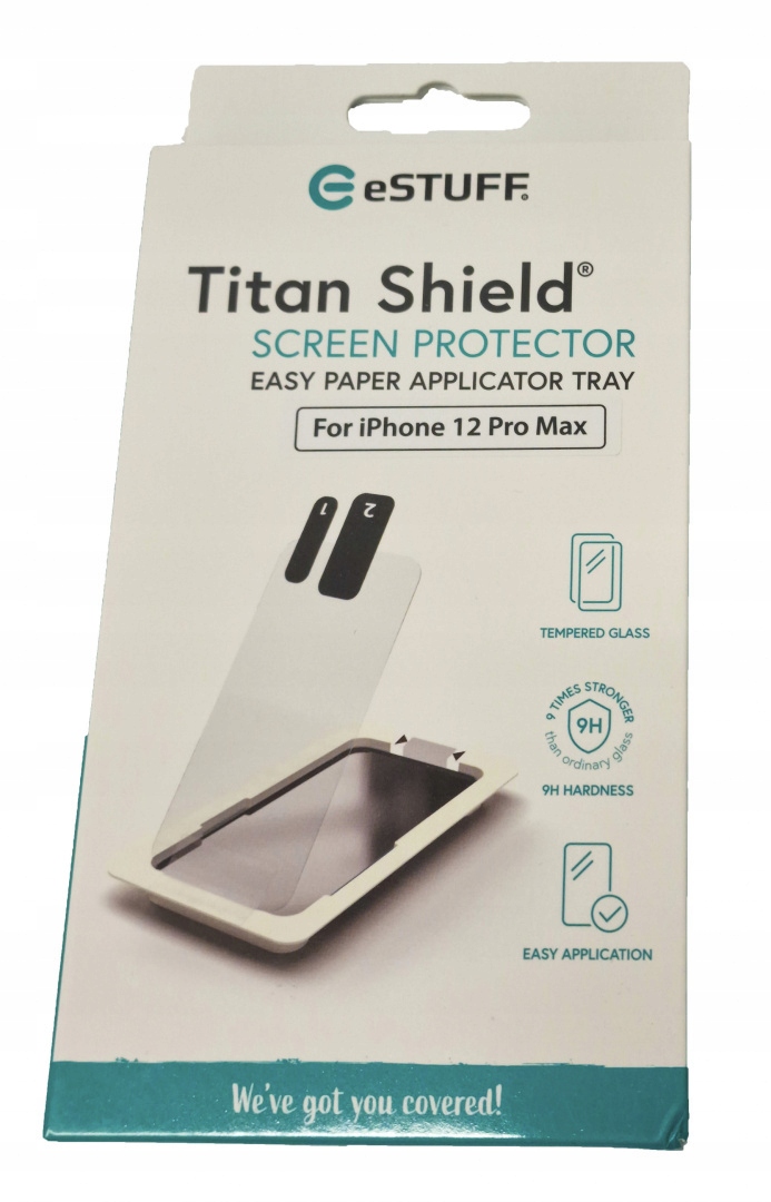 eSTUFF Průhledný kryt pouzdro pro Apple iPhone 12 Pro Max