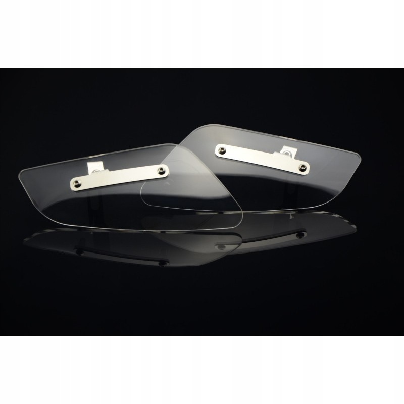 Univerzálne deflektory rúk chrániace pred vetrom