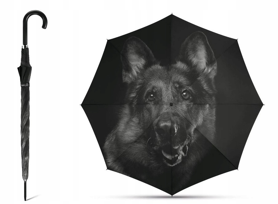 Parasol Happy Rain Automat Long Pies Owczarek