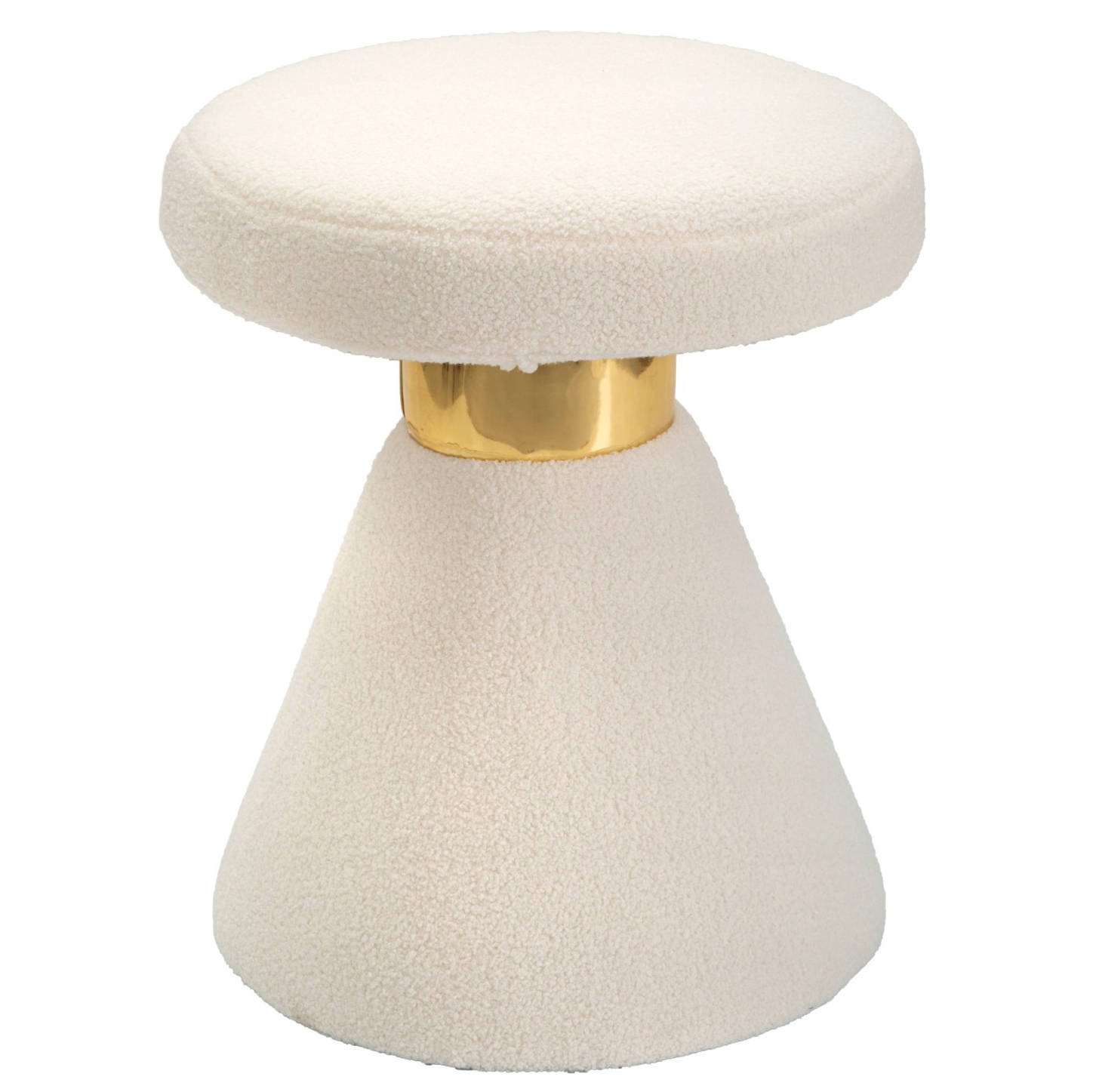 Stolička z plyšu, výška 51 cm