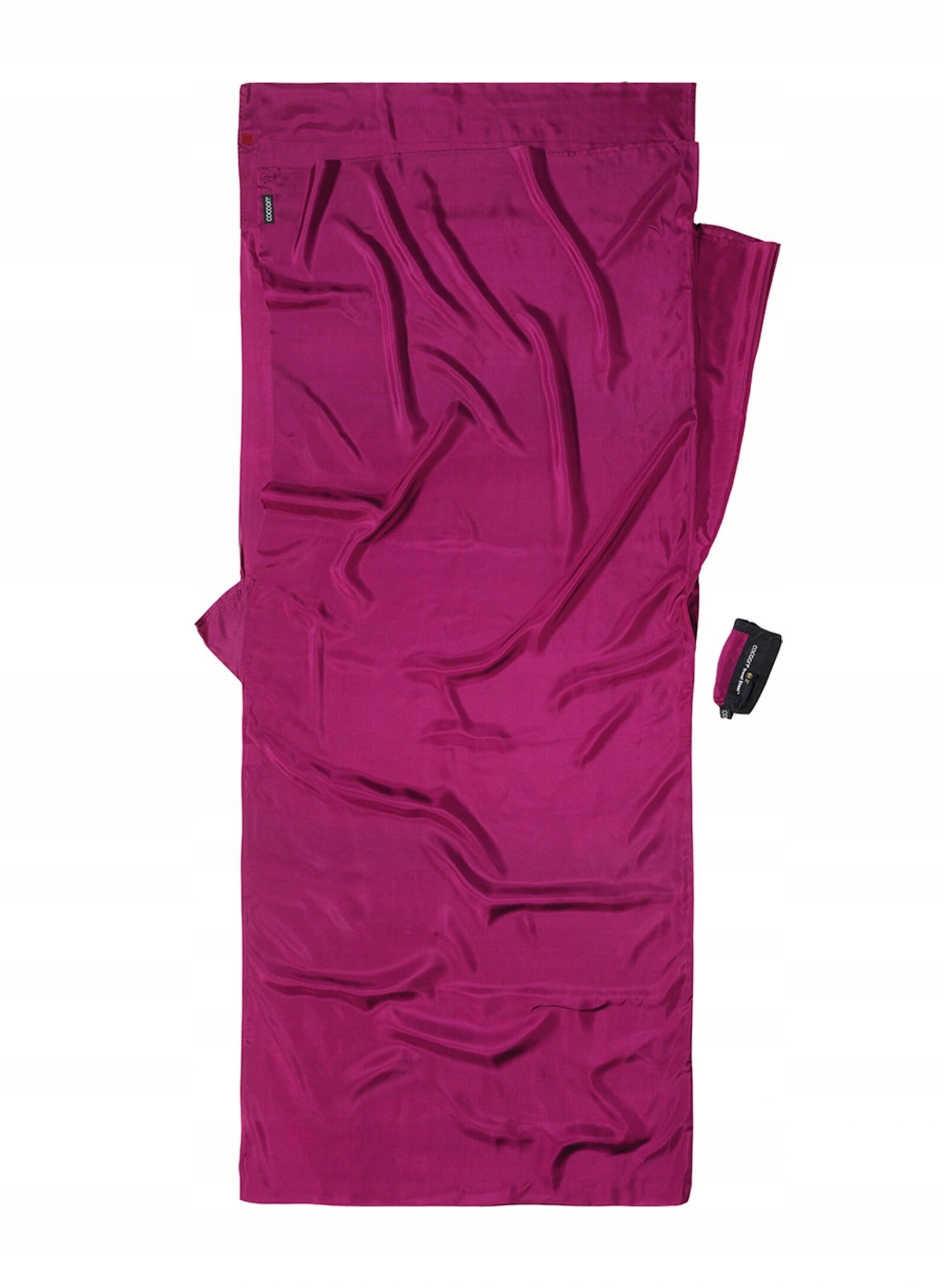 Vložka do spacáku Cocoon TravelSheet Silk mulberry red