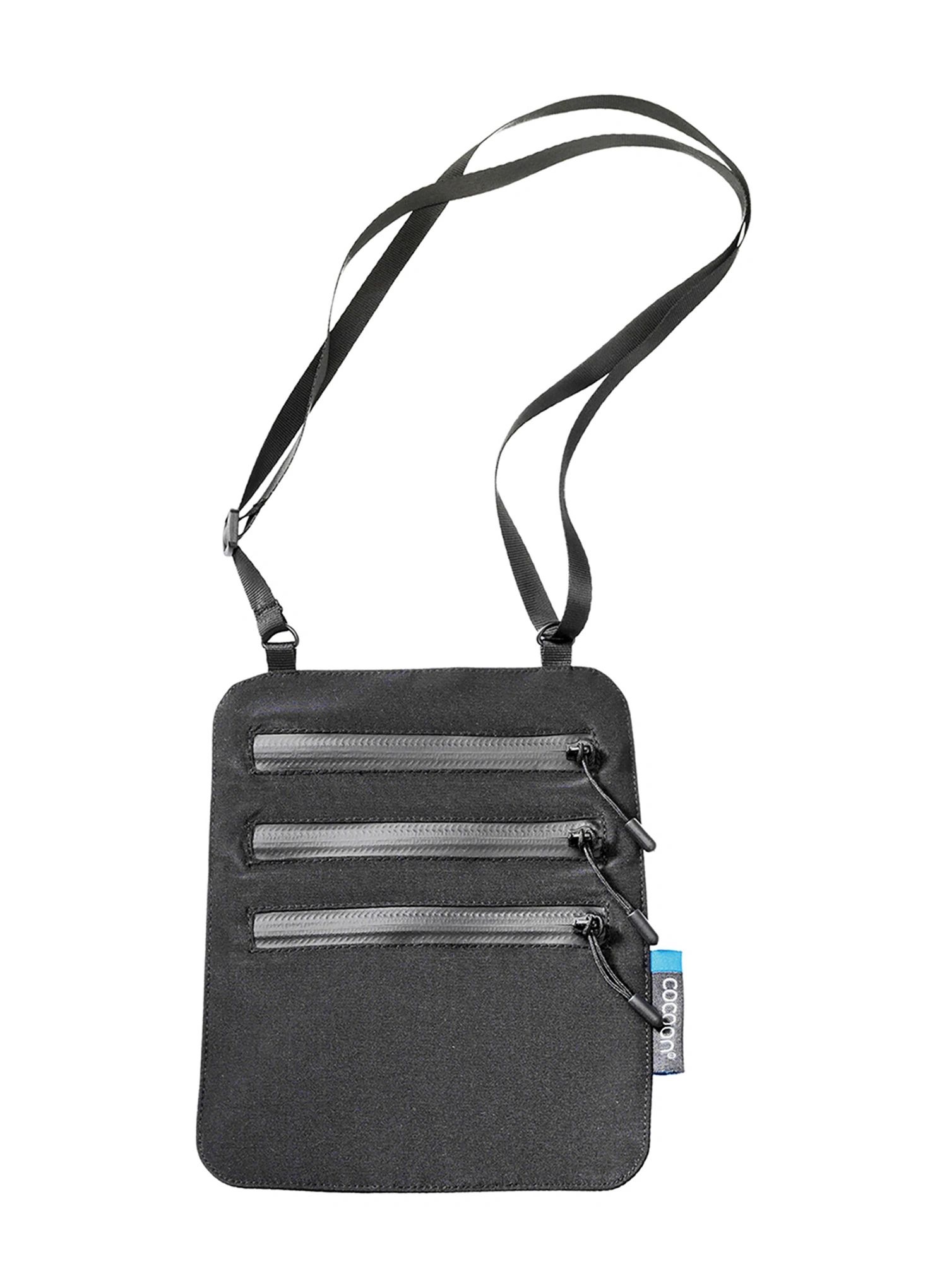 Kapsička Cocoon Secret Neck Wallet Silk černá