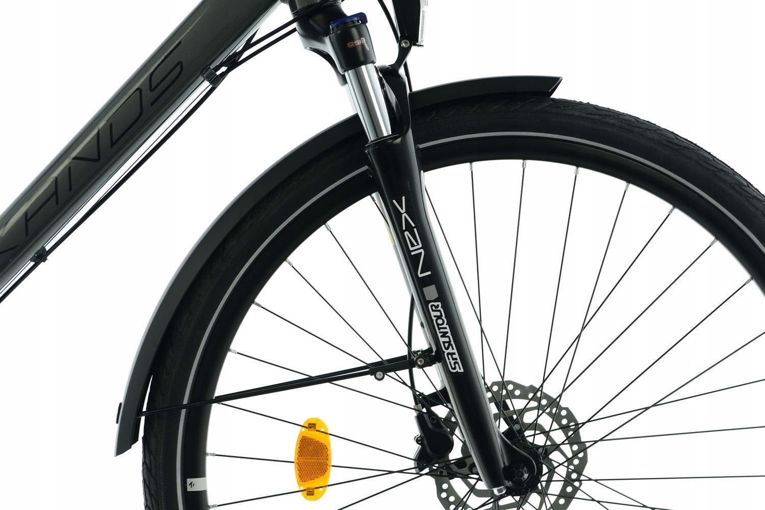 Rower Trekkingowy Kands 28 Verso V2 r19' grafitowy SHIMANO HYDRAULIKA r25M