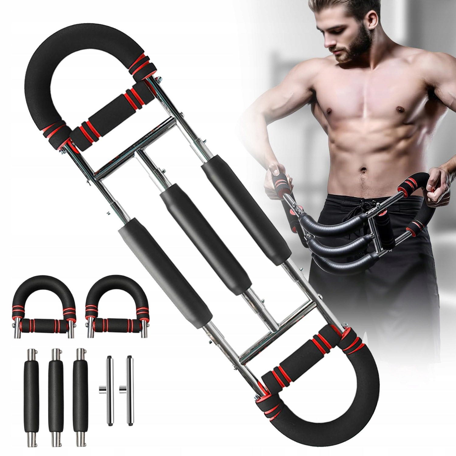 Trenażer Ramion Wszechstronny Regulowany Trener Klatki Piersiowej 40–60 Kg
