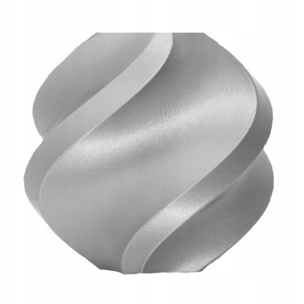 Filament 1,75 mm PLA Bambu Lab Basic Silver srebrny refill bez szpuli 1 kg