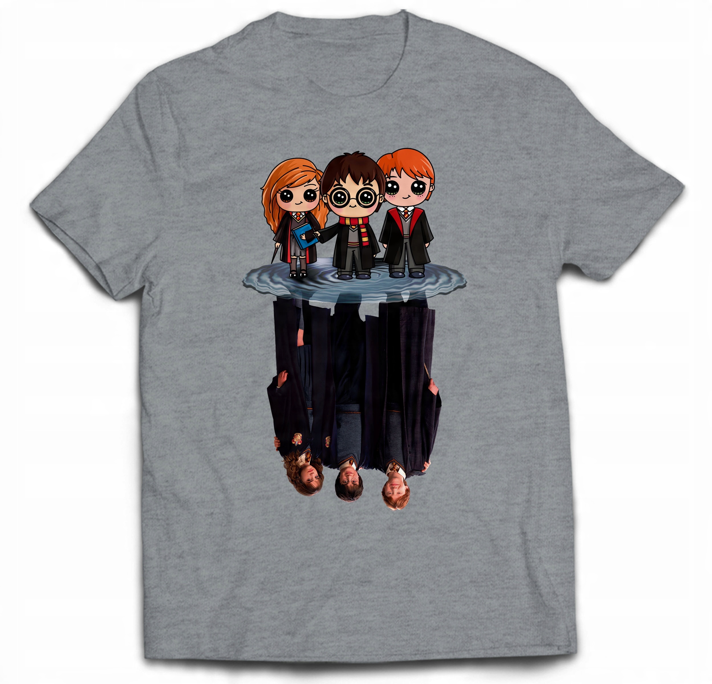 

Koszulka Chibi Harry Potter Hermiona Ron 9/10 Lat