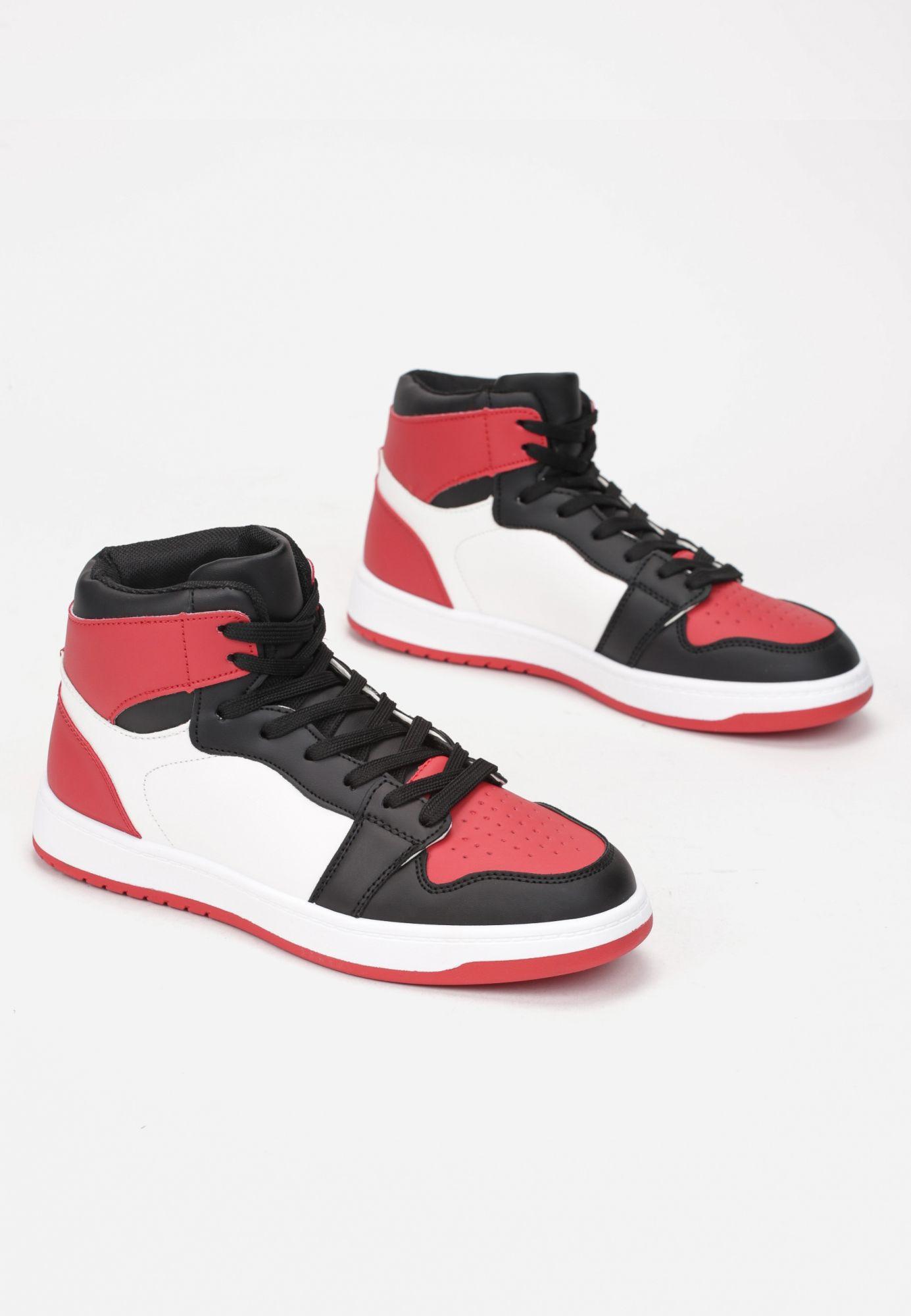 

Born2Be Biało-Czerwone Sneakersy damskie 40