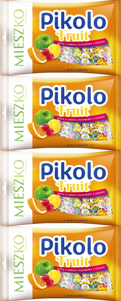 Mieszko Cukierki Pikolo Fruit 1kg x4