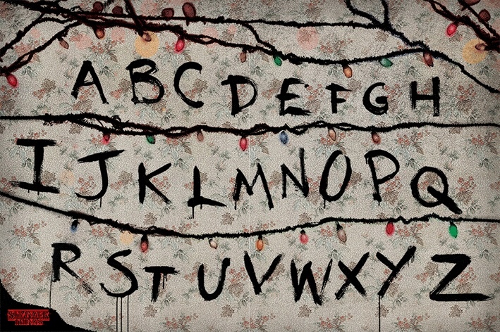 

Stranger Things Run plakat 91,5x61 cm