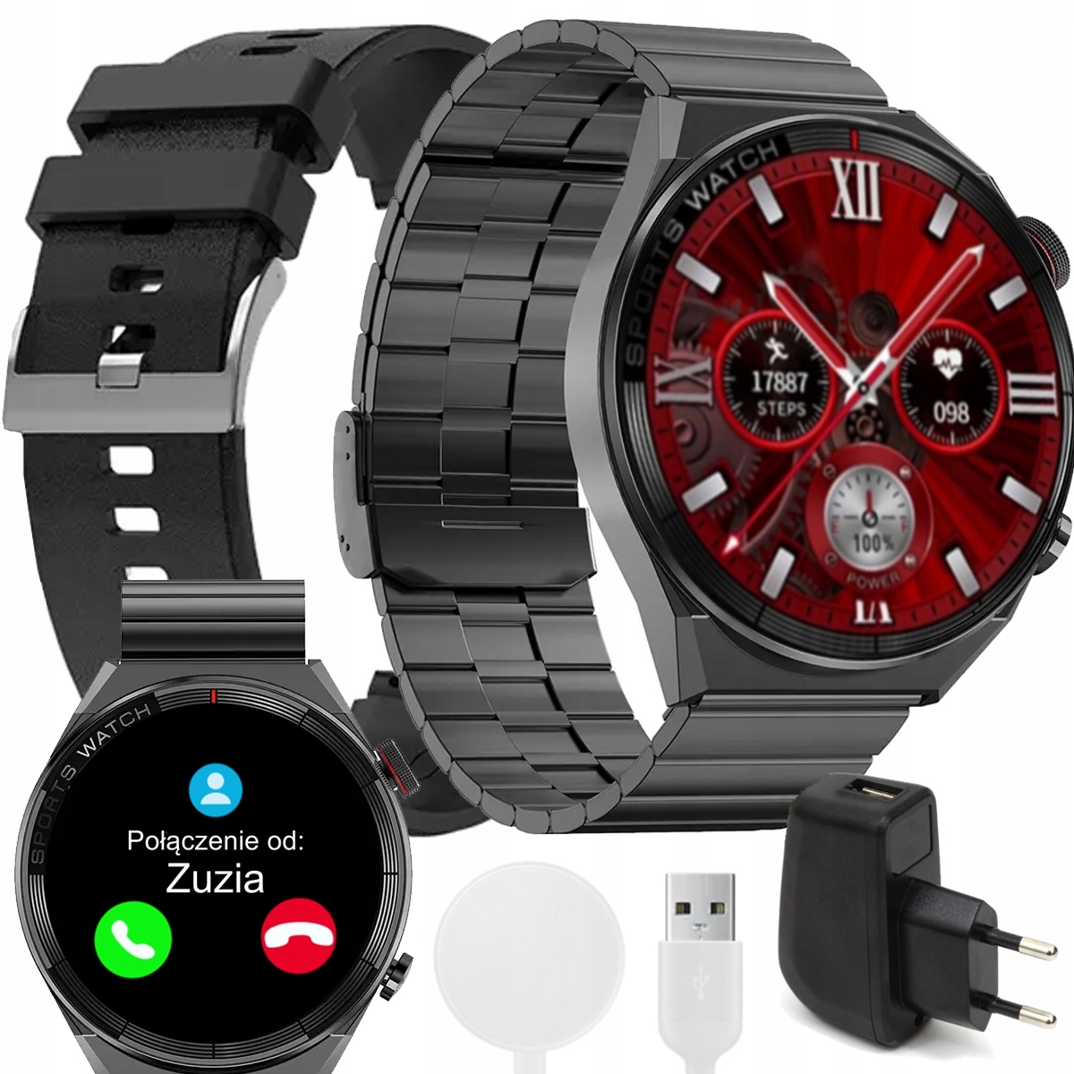 

Smartwatch Zegarek Męski Rozmowy 1,5'' E2E 454x454