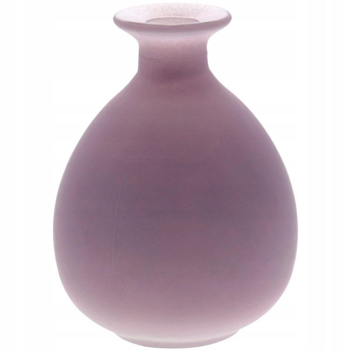 MAŁY WAZONIK SZKLANY WAZON MATOWE SZKŁO do DIY FIO