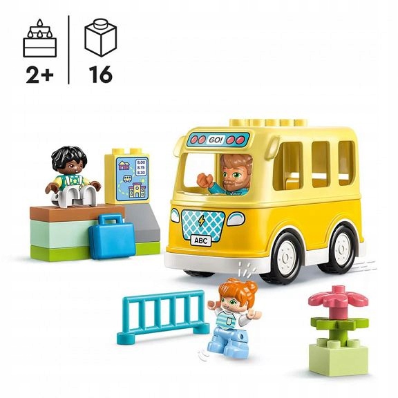 LEGO DUPLO Przejażdżka autobusem 10988 Wiek dziecka 2 lata +