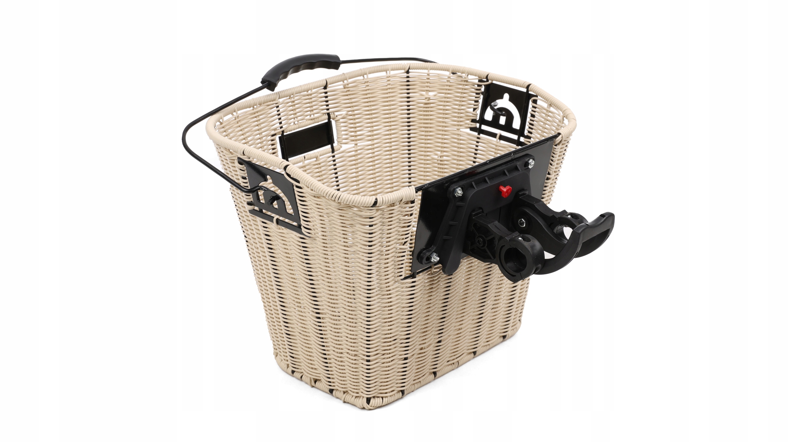 DUŻY STYLOWY KOSZ NA ROWER RATANOWY Goetze CLICK Kod producenta KR-05