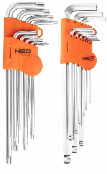 

Zestaw Klucze Torx Imbus Neo Tools Magnes