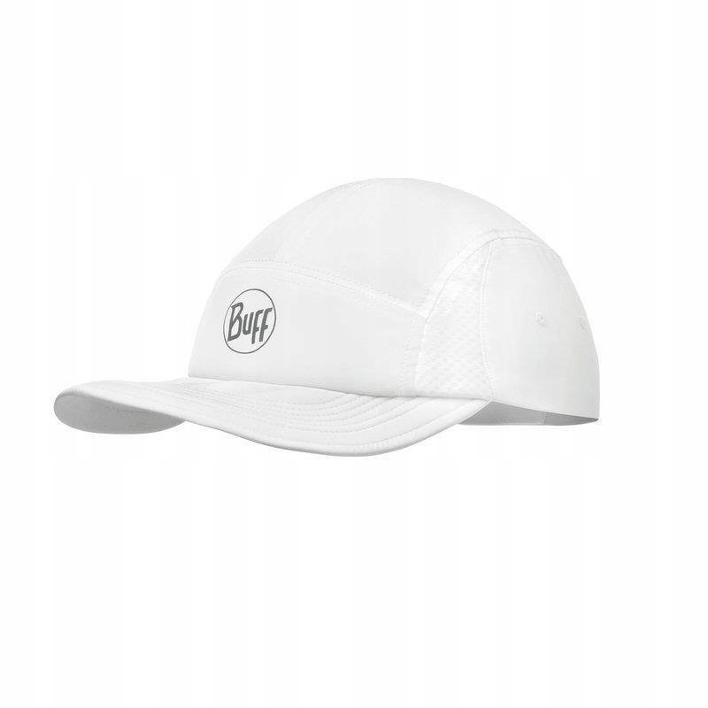 Buff čepice 5 Panel, Solid White (Velikost: L/XL)