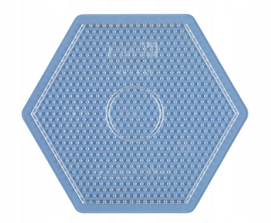 SZEŚCIOKĄT duży podkładka do koralików HAMA Pyssla