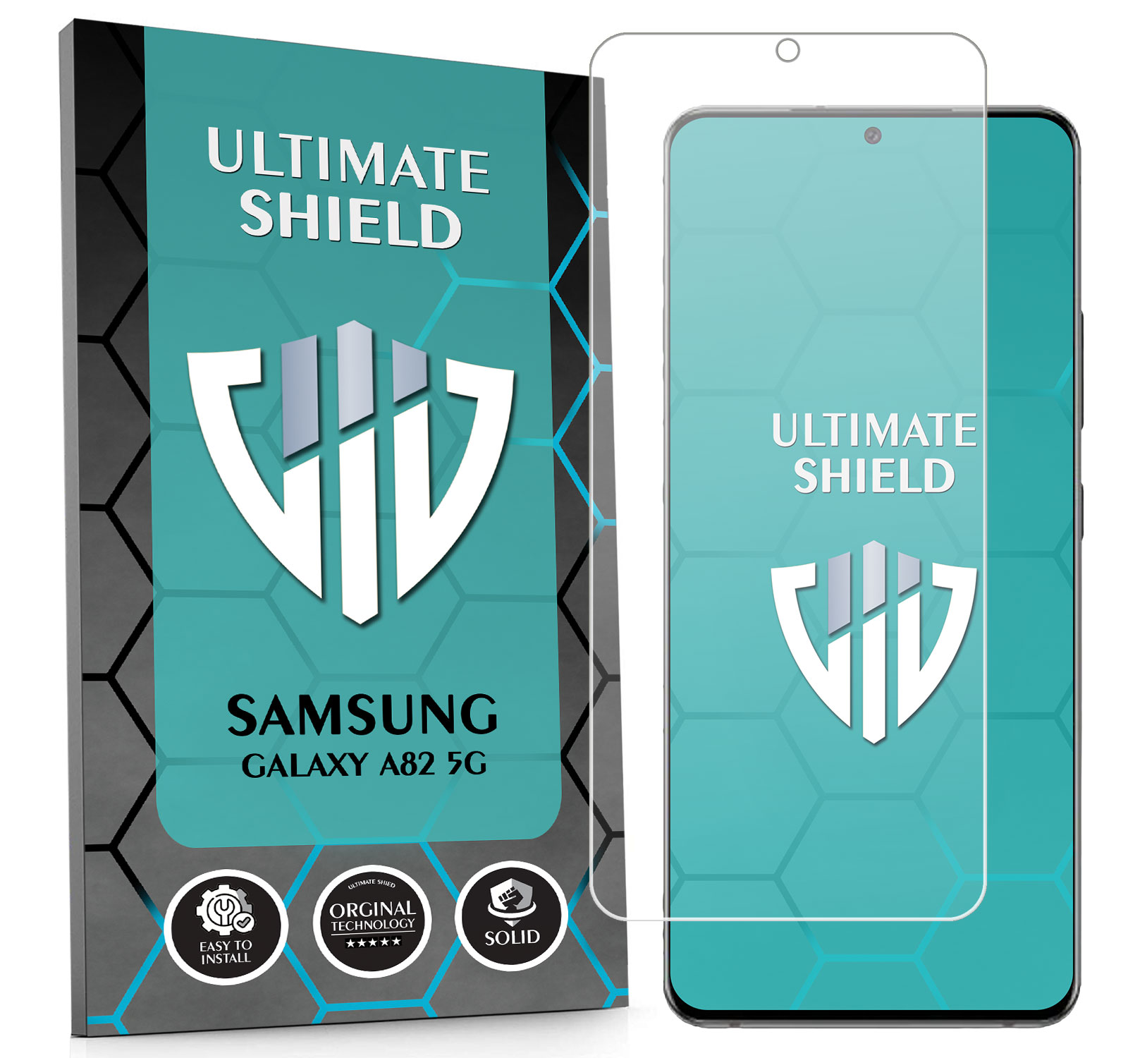 Sklo 3x Displej 7x Fotoaparát Rychlý Objektiv Pro Samsung Galaxy A82 5G