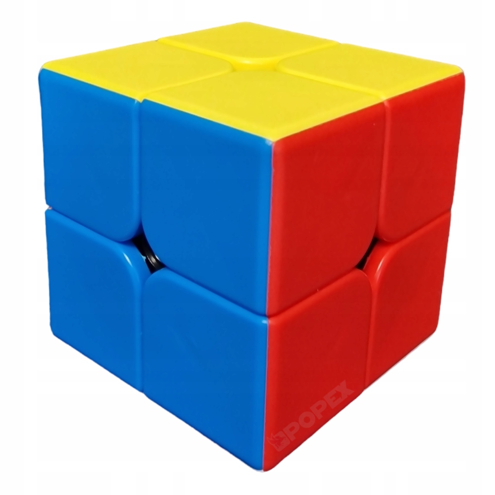 KOSTKA 2x2 MOYU MEILONG + PODSTAWKA + SAMOUCZEK PL PREZENT DLA DZIECKA Materiał plastik