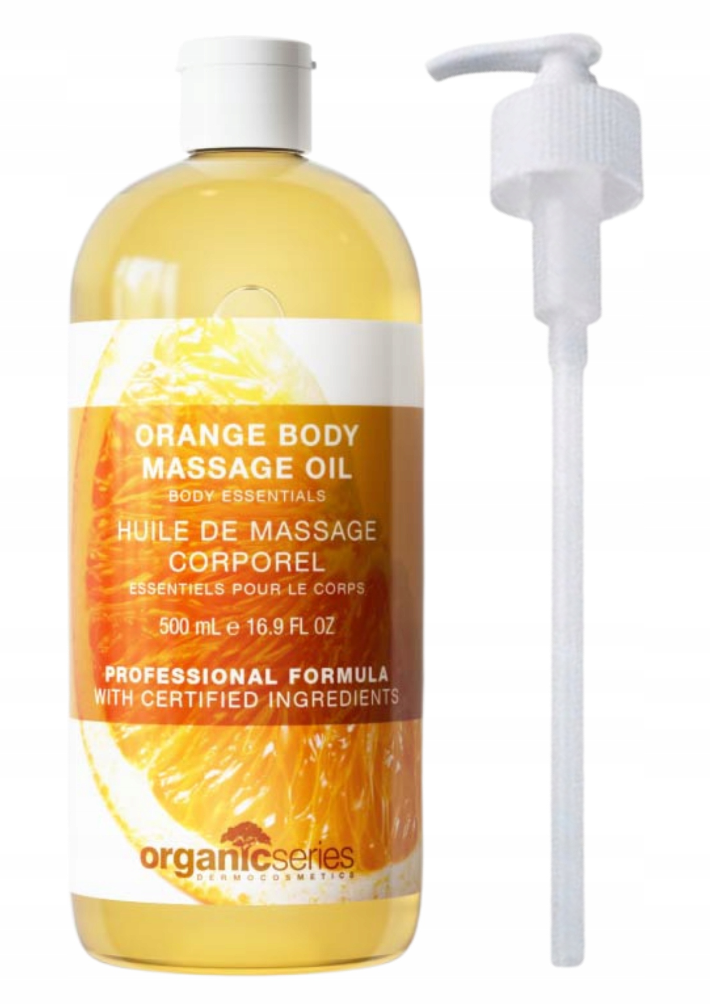 

Organic Olej Oliwka do masażu pomarańcza 500ml