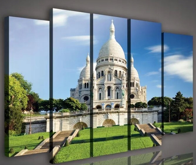 Obraz 150x100 Paríž Sacré-C?ur Bazilika Montmartre Architektúra Panoráma
