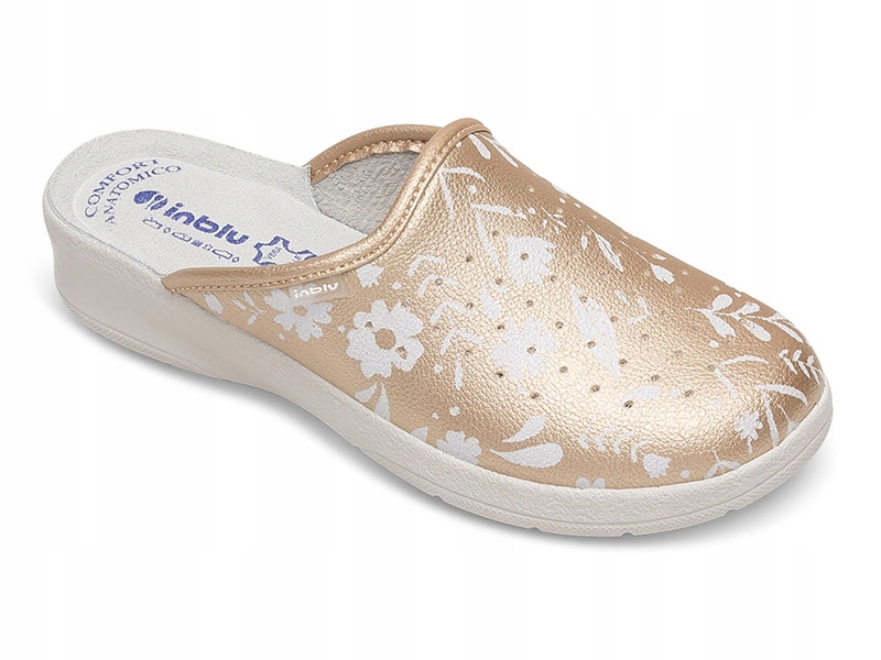 

Klapki damskie Inblu 50-51 Platynowe 39