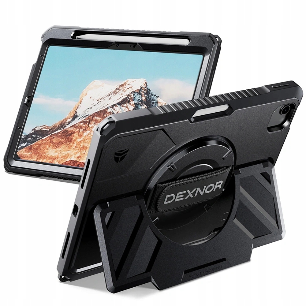 Pancierové Puzdro Dexnor Pre Ipad Air 11" 6/7/8 Gen, Puzdro S Podstavcom