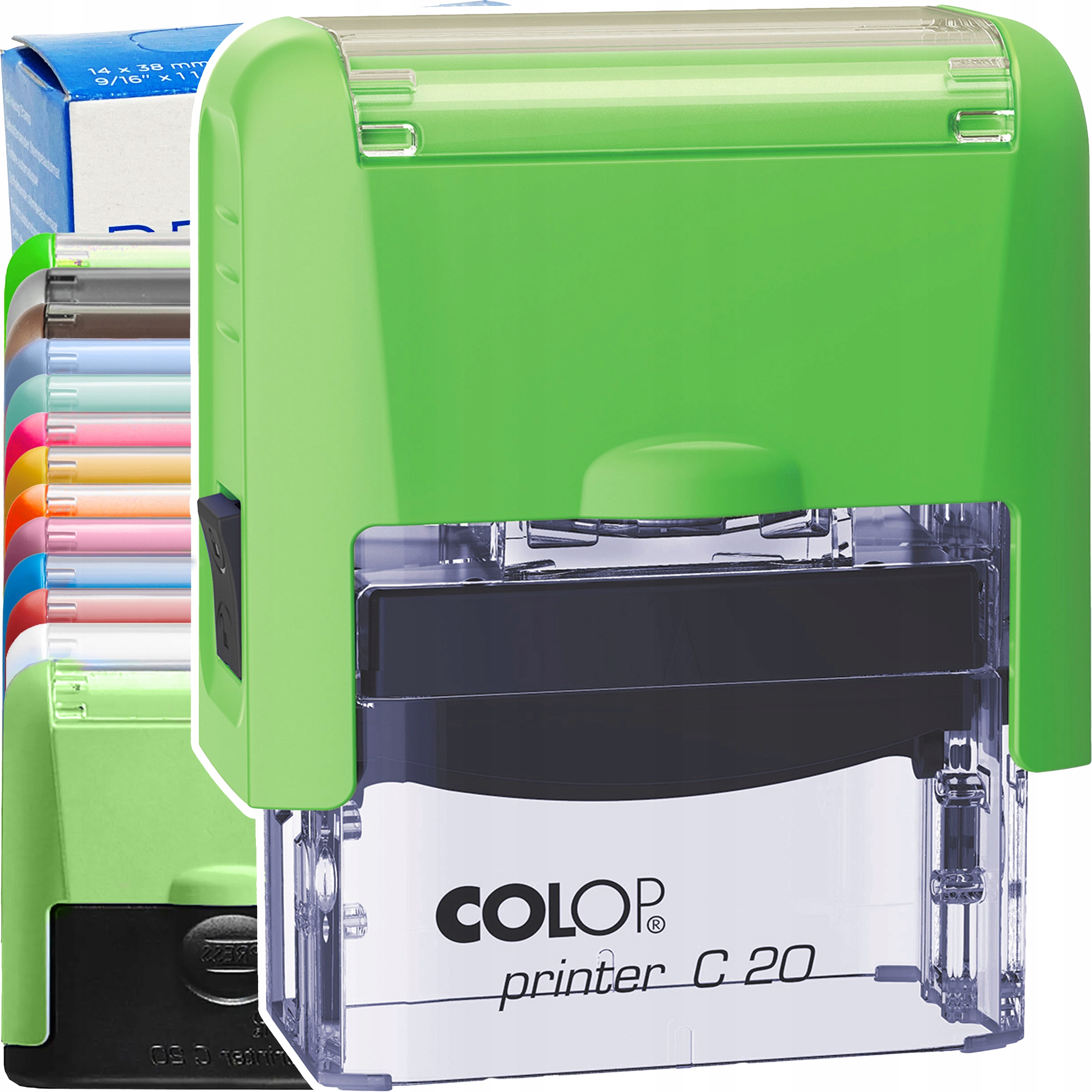Pieczątka automatyczna samotuszująca COLOP Compact Pro C20 1-4 linie tekstu
