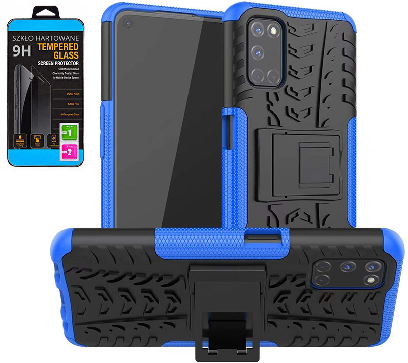 

Etui Pancerne Armor Szkło Do Oppo A52 / A72 / A92