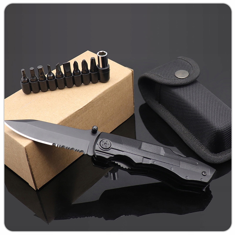 MULTITOOL NARZĘDZIE WIELOFUNKCYJNE SCYZORYK NÓŻ 21w1 EAN (GTIN) 9403132577104