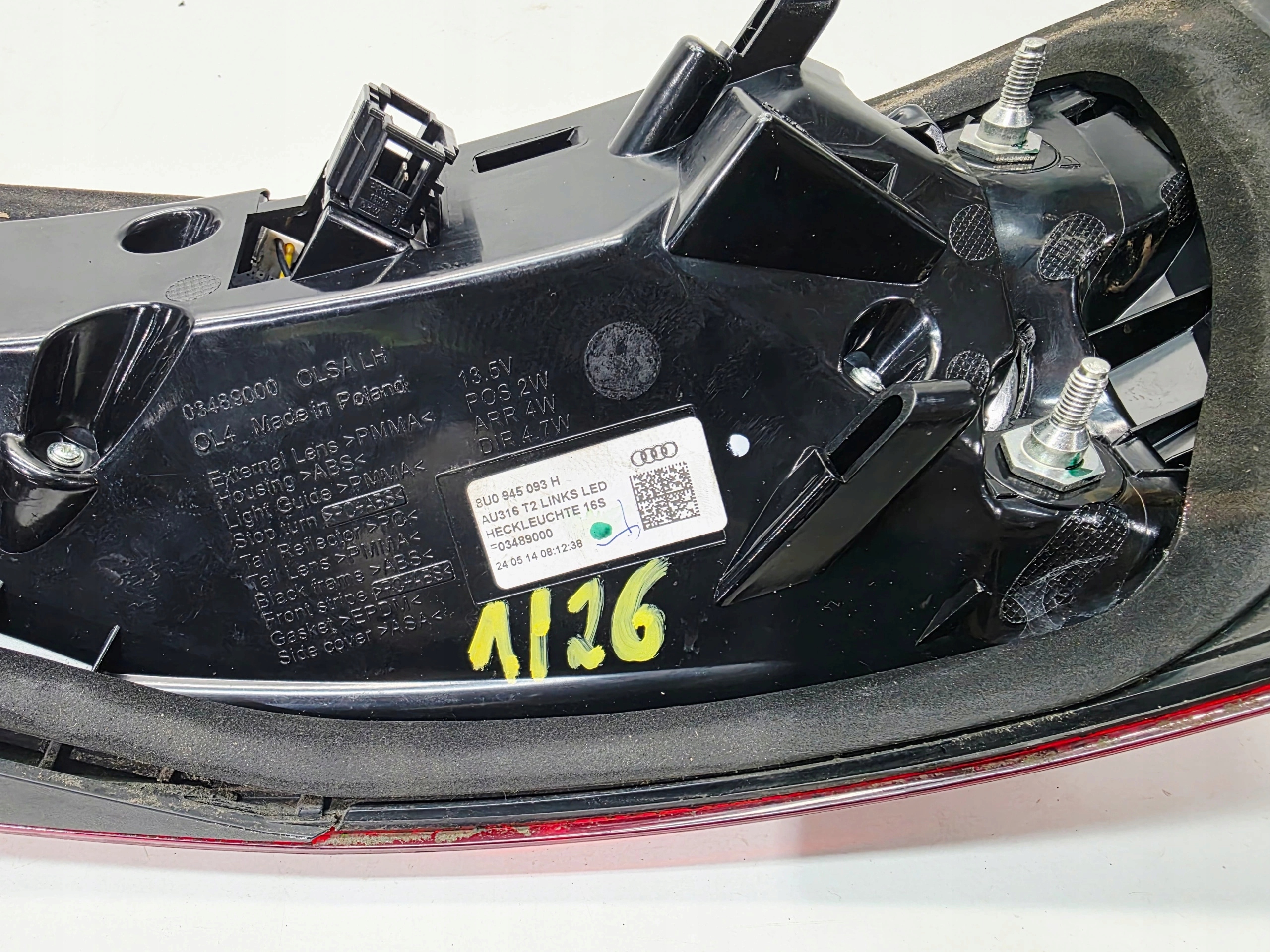 light left rear part LED AUDI Q3 8U 8U0945093H 1/26