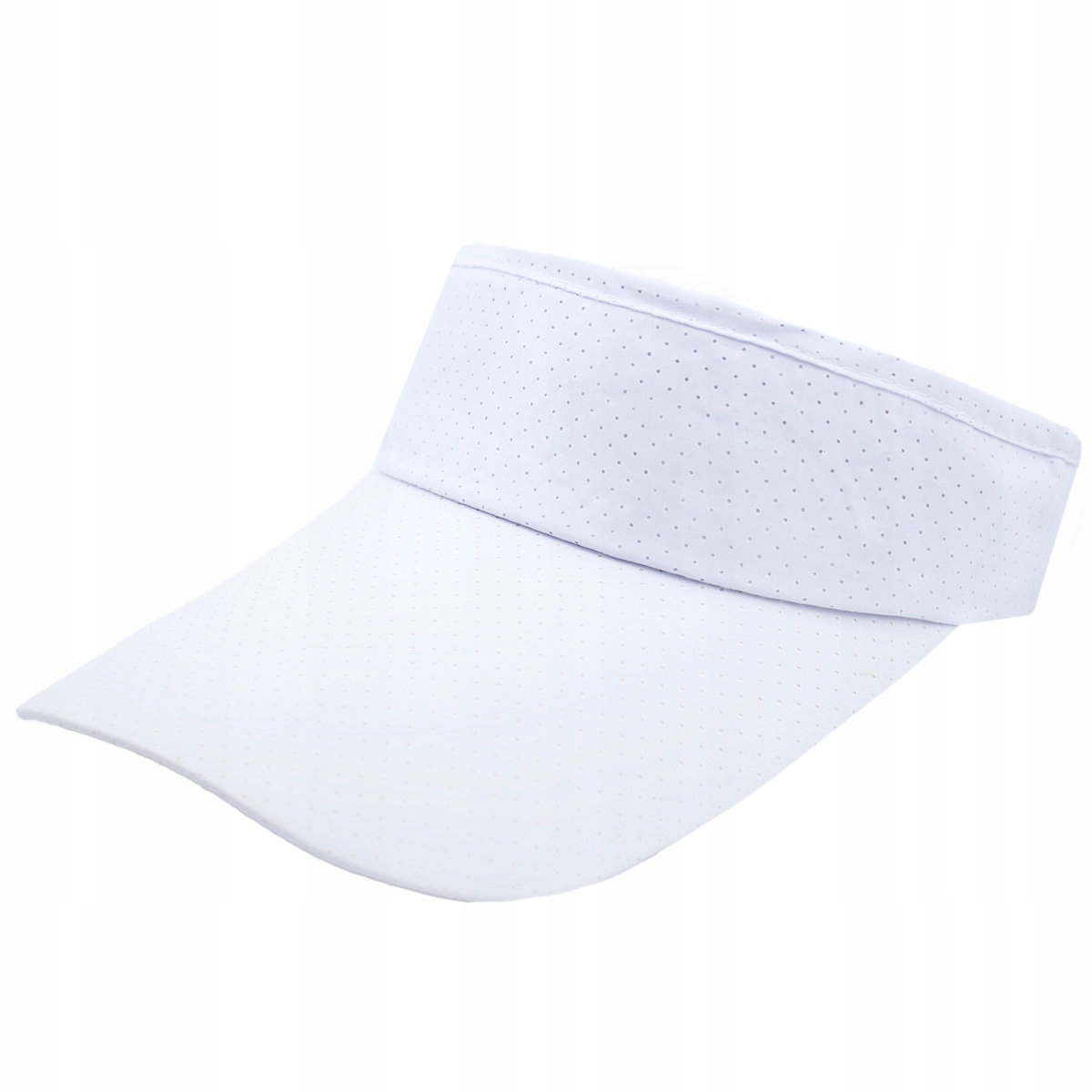 

Daszek na głowę Biały przeciwsłoneczny Sportowy