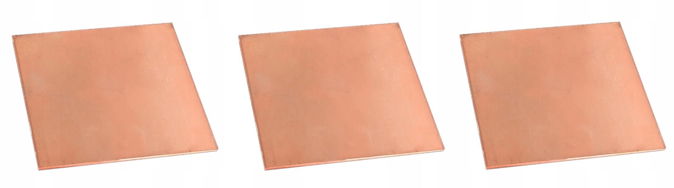 X3 TERMOPRZEWODZĄCA MIEDZIANA BLASZKA CHŁODZĄCA PODKŁADKA CPU GSM 40X40X0.5