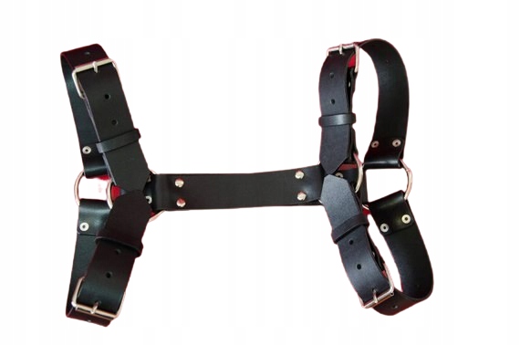 

BDSM96 Męska uprząż na klatkę - Harness