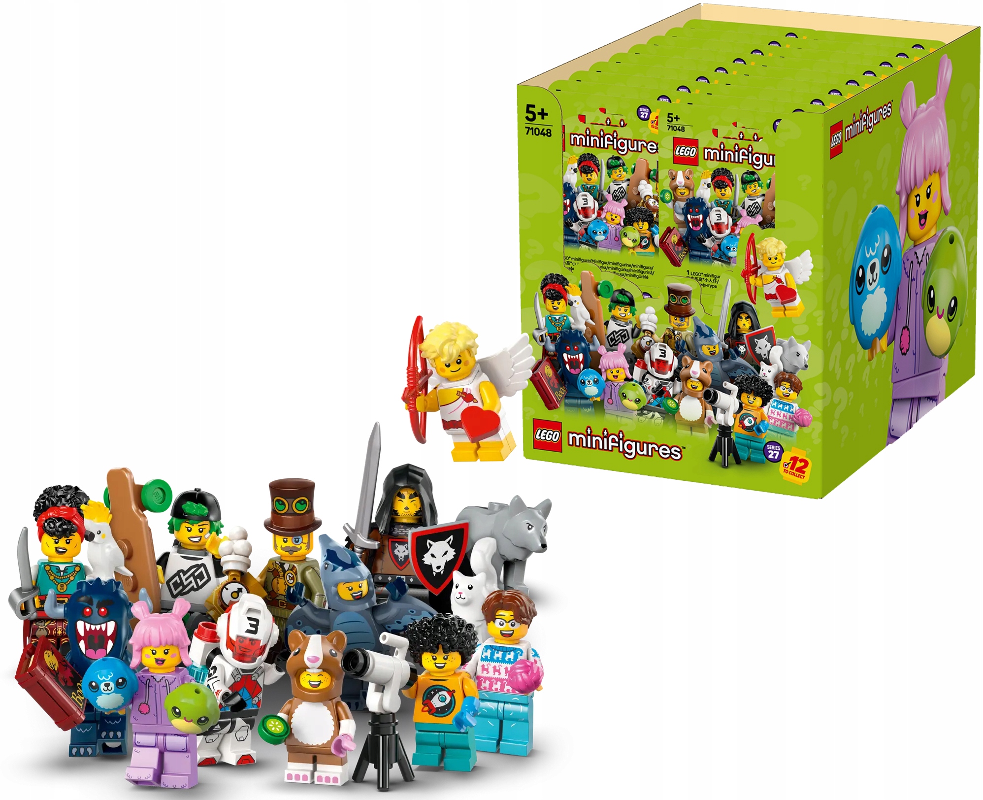 Lego Minifigurka Seria 27 Minifigures Zestaw 71048 3 Komplety 36 Sztuk