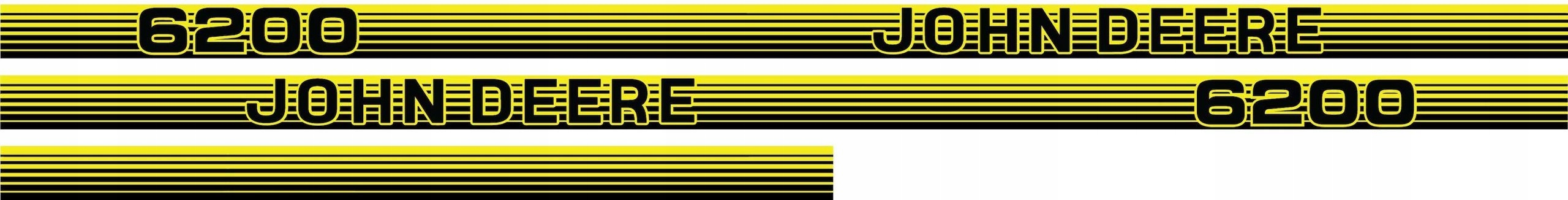 nálepka, logo na masku John Deere 6200