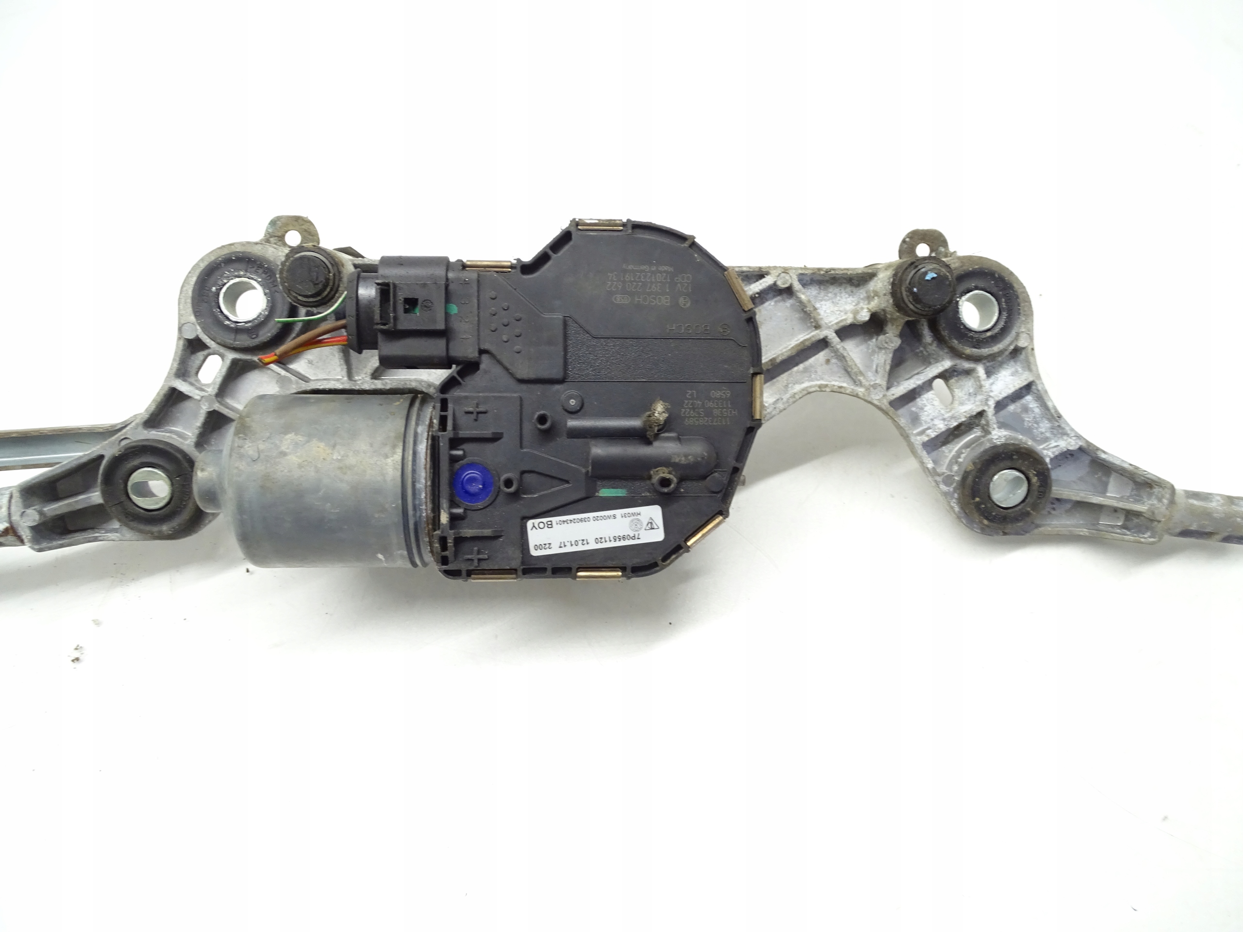 wiper mechanism windows front front VW TOUAREG II 7P 7P0955024