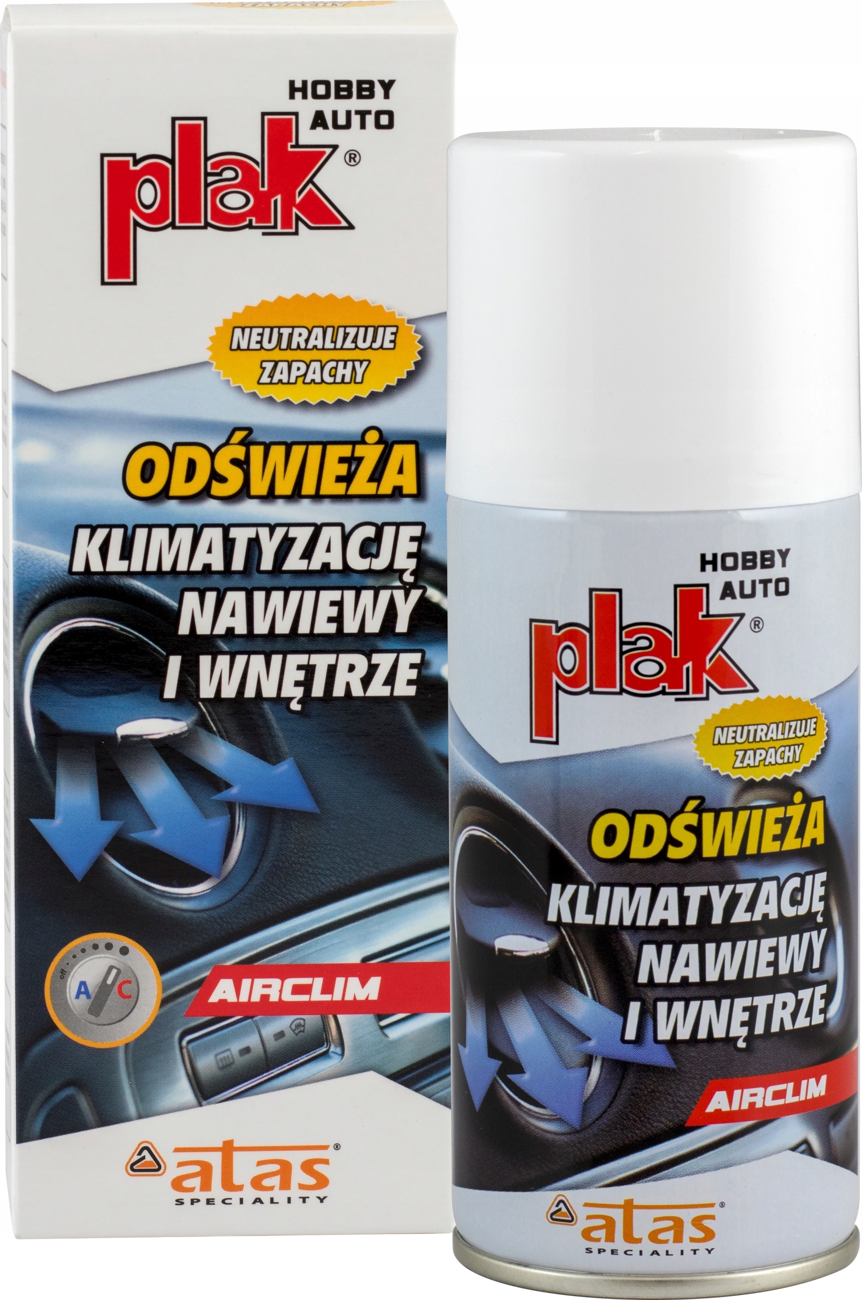 

Plak Airclim Odświeżacz Klimatyzacji Miętowy