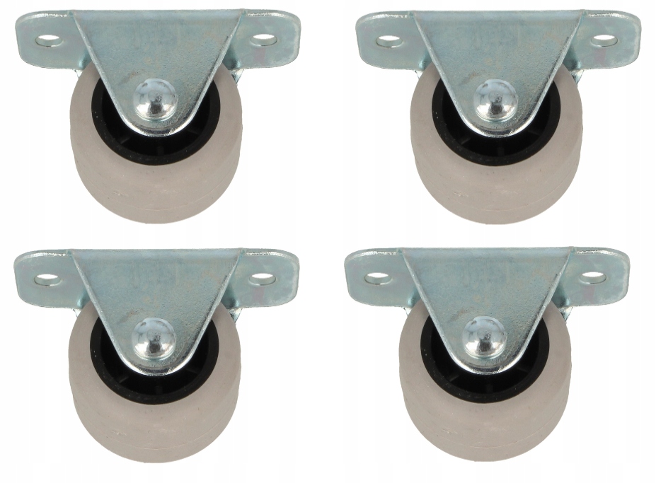 

Kółko rolka meblowa nieskrętna fi30 szara 4szt