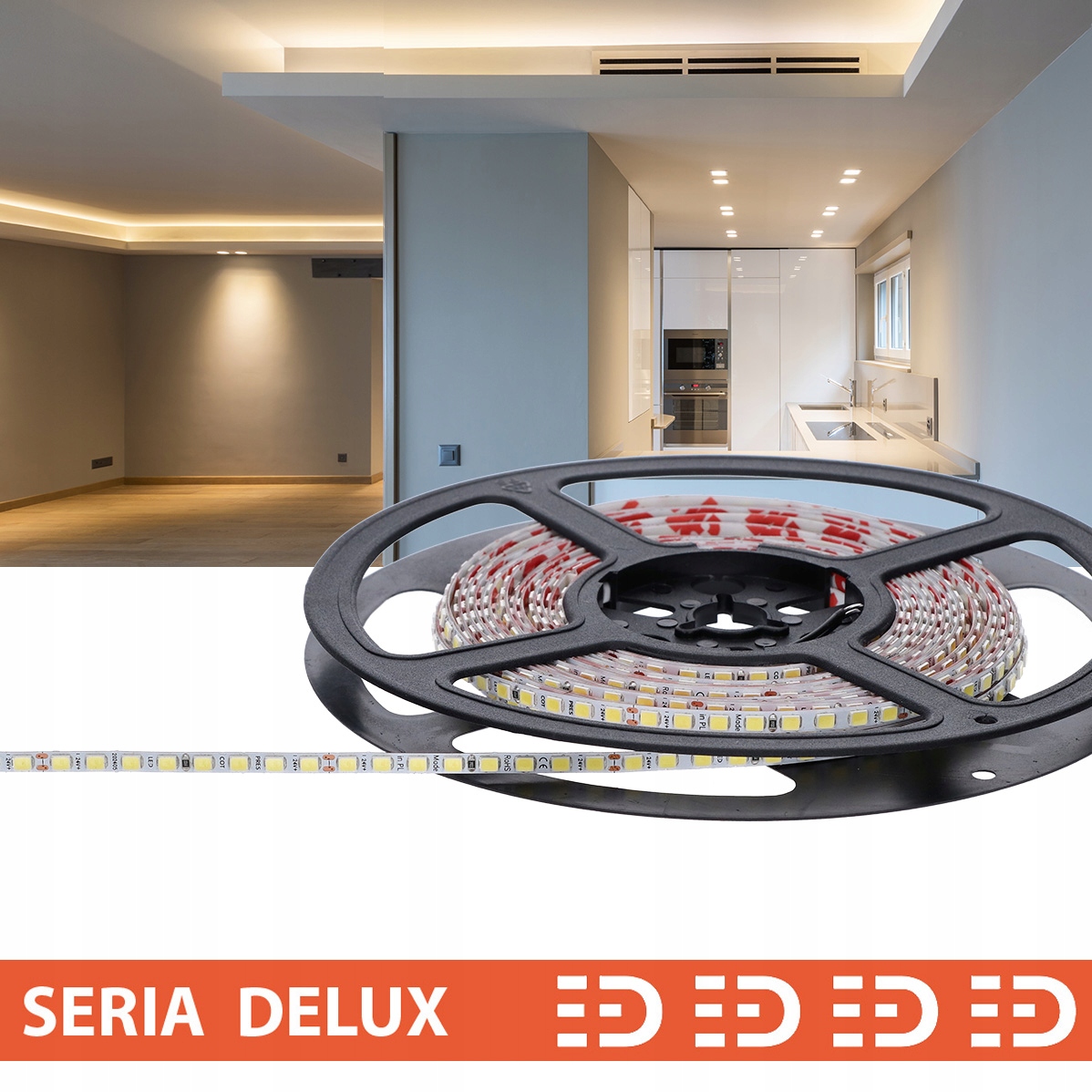 Led pásik Slim 4 mm Neutrálna biela|24V|160 LED/m|10 m|7 rokov záruka