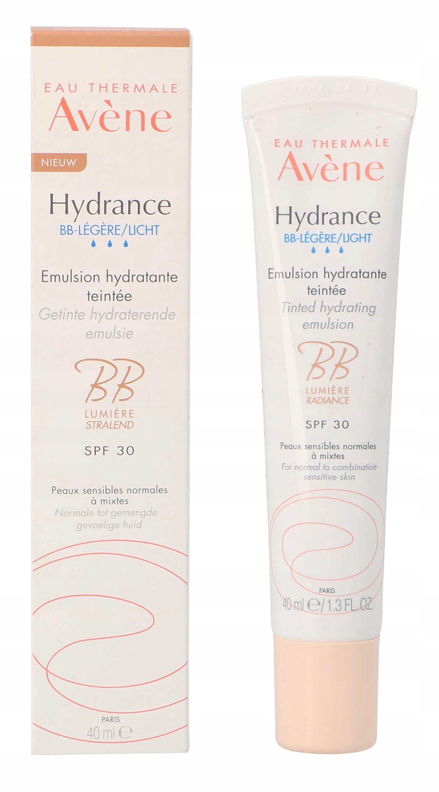 Avene Hydrance Nawilżający Krem Koloryzujący Bb Spf 30 40ml