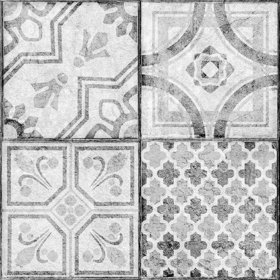 

Samoprzylepne Płytki Podłogowe Mozaika Szara Pcv